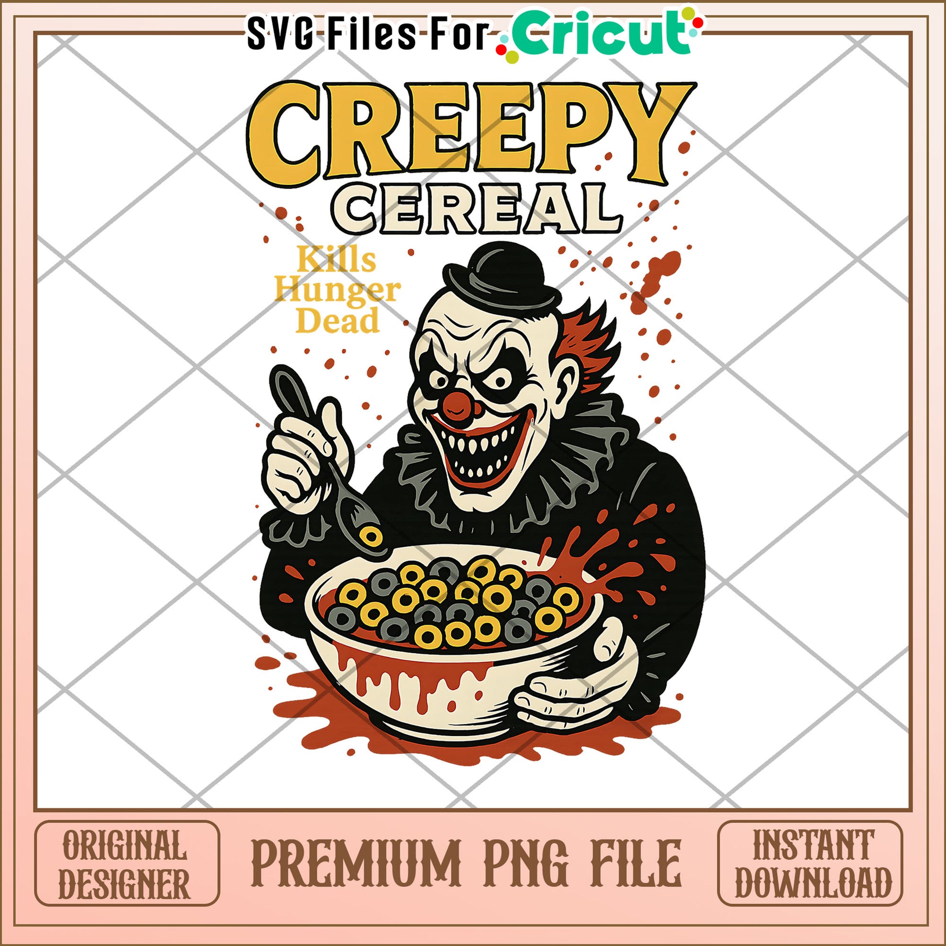 Creepy cereal png, halloween png, halloween season png