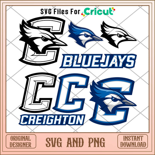 Creighton Bluejays svg, Creighton Bluejays svg bundle, NCAA svg 