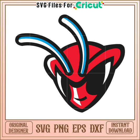 Cricut Approved Red Cartoon Character Design, Perfect for DIY Crafts and Projects