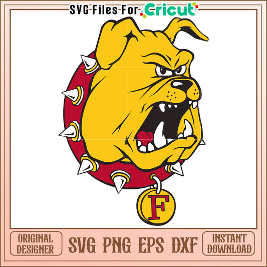 Cricut Bulldog SVG Design for Instant Download, Perfect for Crafts and Projects
