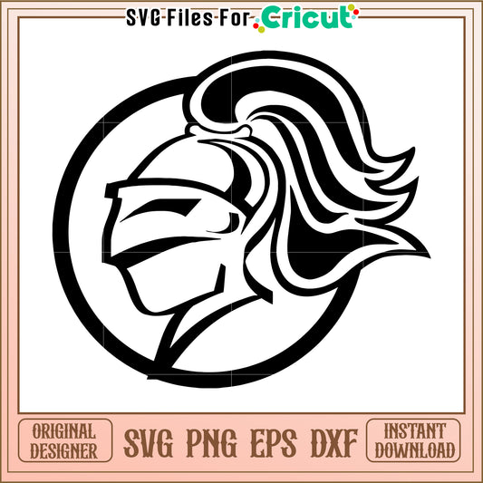 Cricut SVG Files of a Stylish Knight Design for Unique Crafts, Instant Download Available