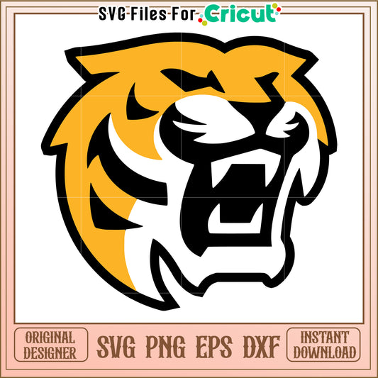 Cricut Tiger SVG Design for Instant Download, Perfect for Craft Projects
