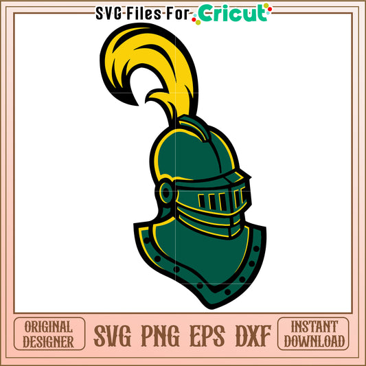 Crisp Knight Helmet SVG Design for Cricut Projects, Instant Download Included