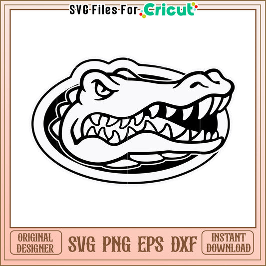 Crocodile SVG Design for Crafts, Perfect for Cricut and DIY Projects