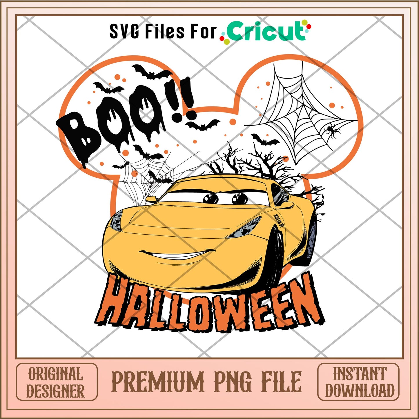 Cruz Ramirez  Boo halloween png, cars png, digital download