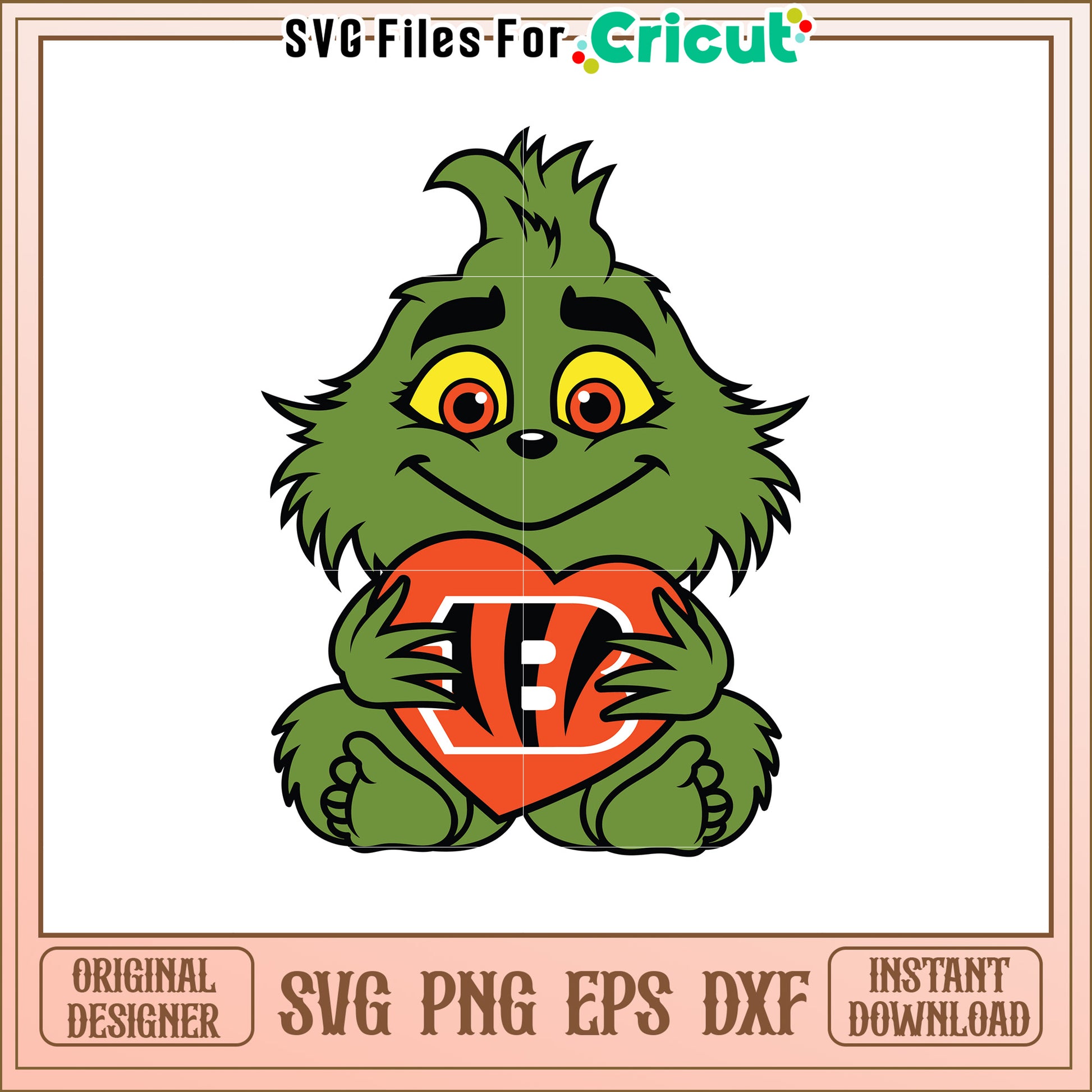 Cuddle with Your Favorite Green Mascot SVG Design