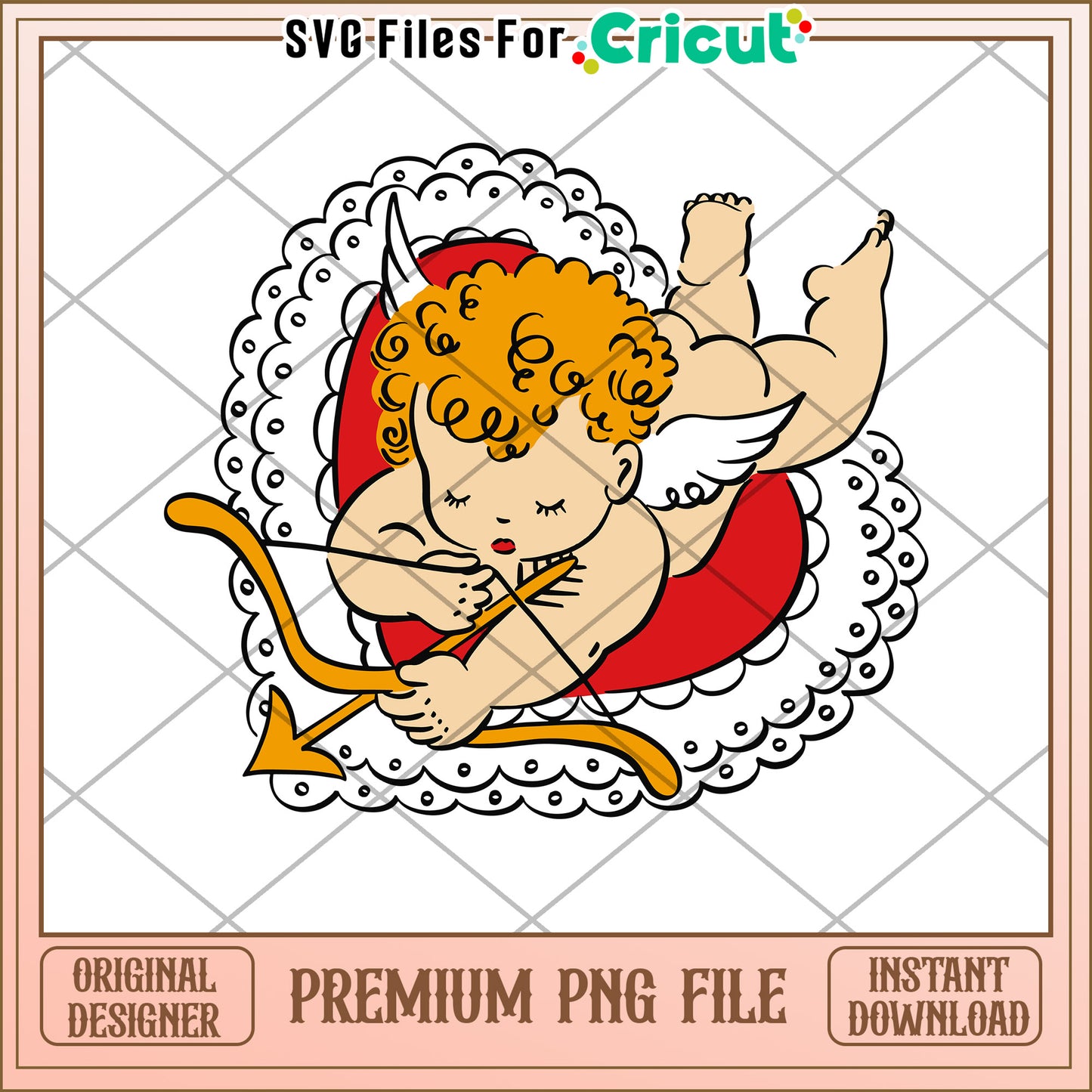 Cupid PNG for Cricut Premium Instant Download