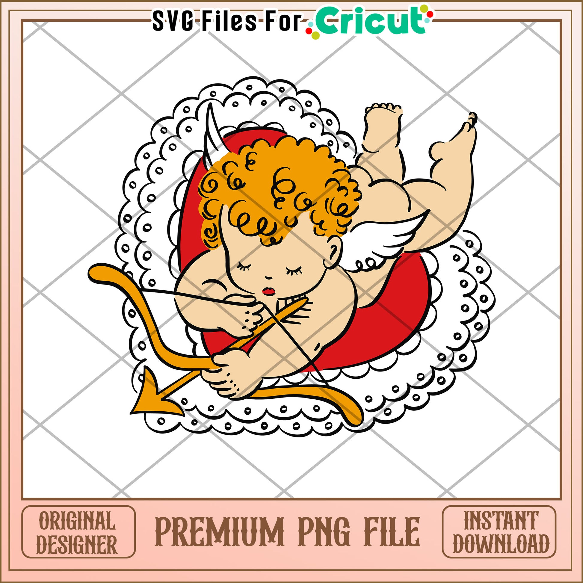 Cupid PNG for Cricut Premium Instant Download