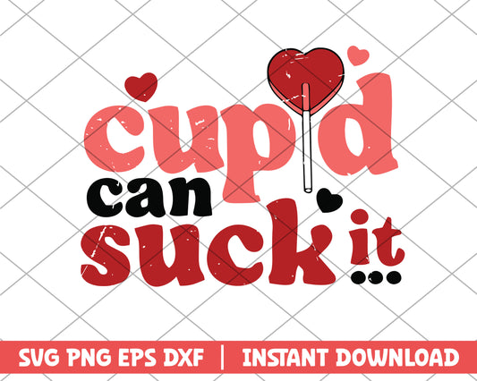 Cupid and valentine svg