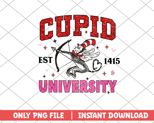 Cupid est 1415 university png