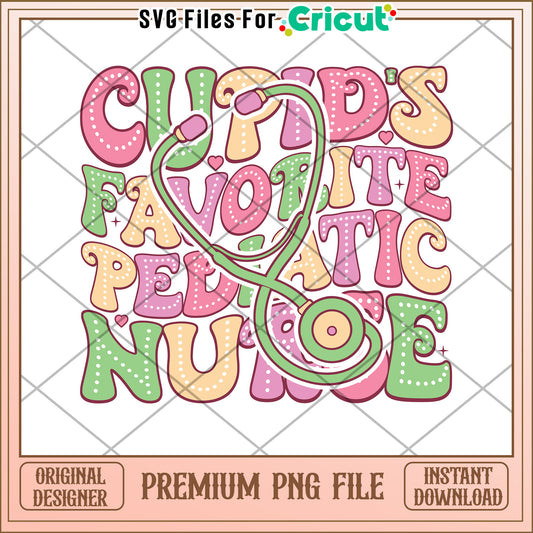 Cupids Favorite Pediatric Nurse PNG