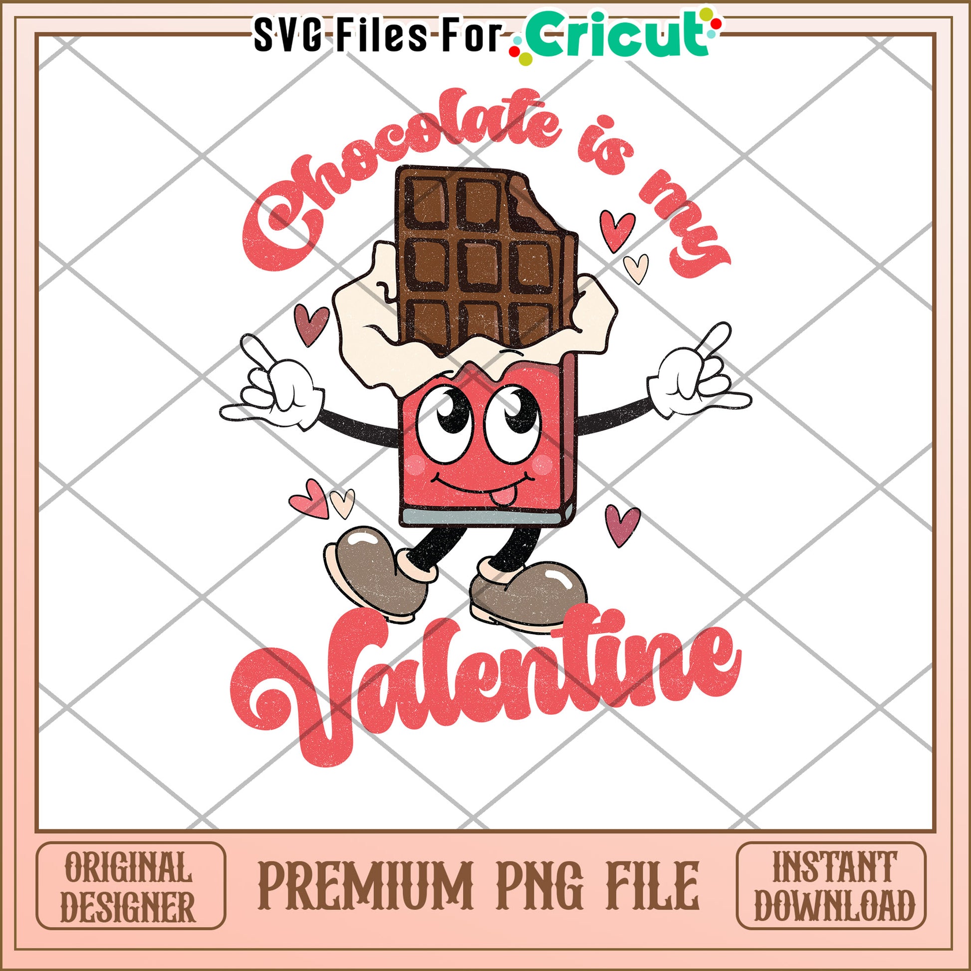 Cute Chocolate Valentine PNG Download