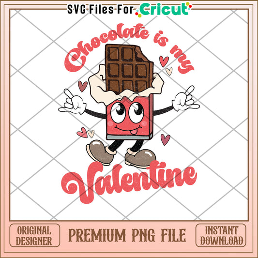Cute Chocolate Valentine PNG Download