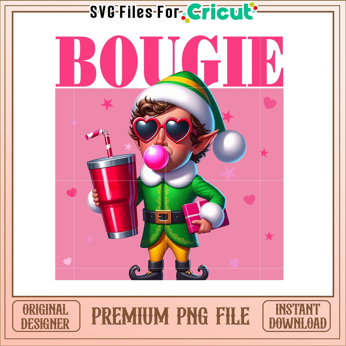 Cute Christmas Elf PNG Image