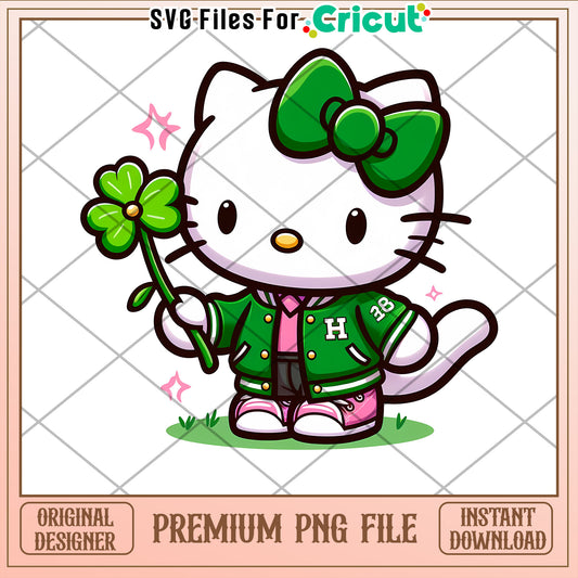 Cute Hello Kitty PNG File for Cricut Crafting Projects