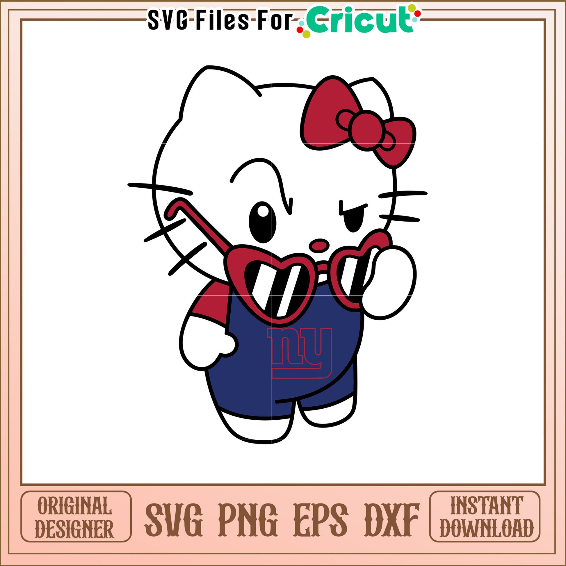Cute Kitty Character SVG Design for Fans