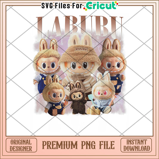 Cute Labubu Lover Funny Labubu for Family T-Shirt