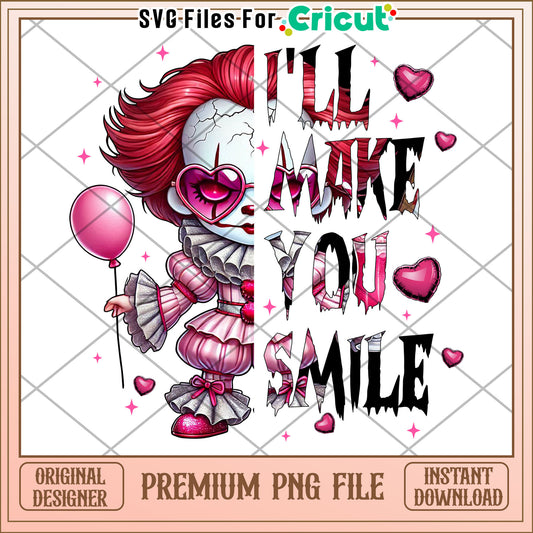 Cute Pennywise PNG Ill Make You Smile