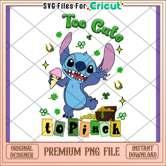 Cute Stitch PNG Design for Craft Projects Download