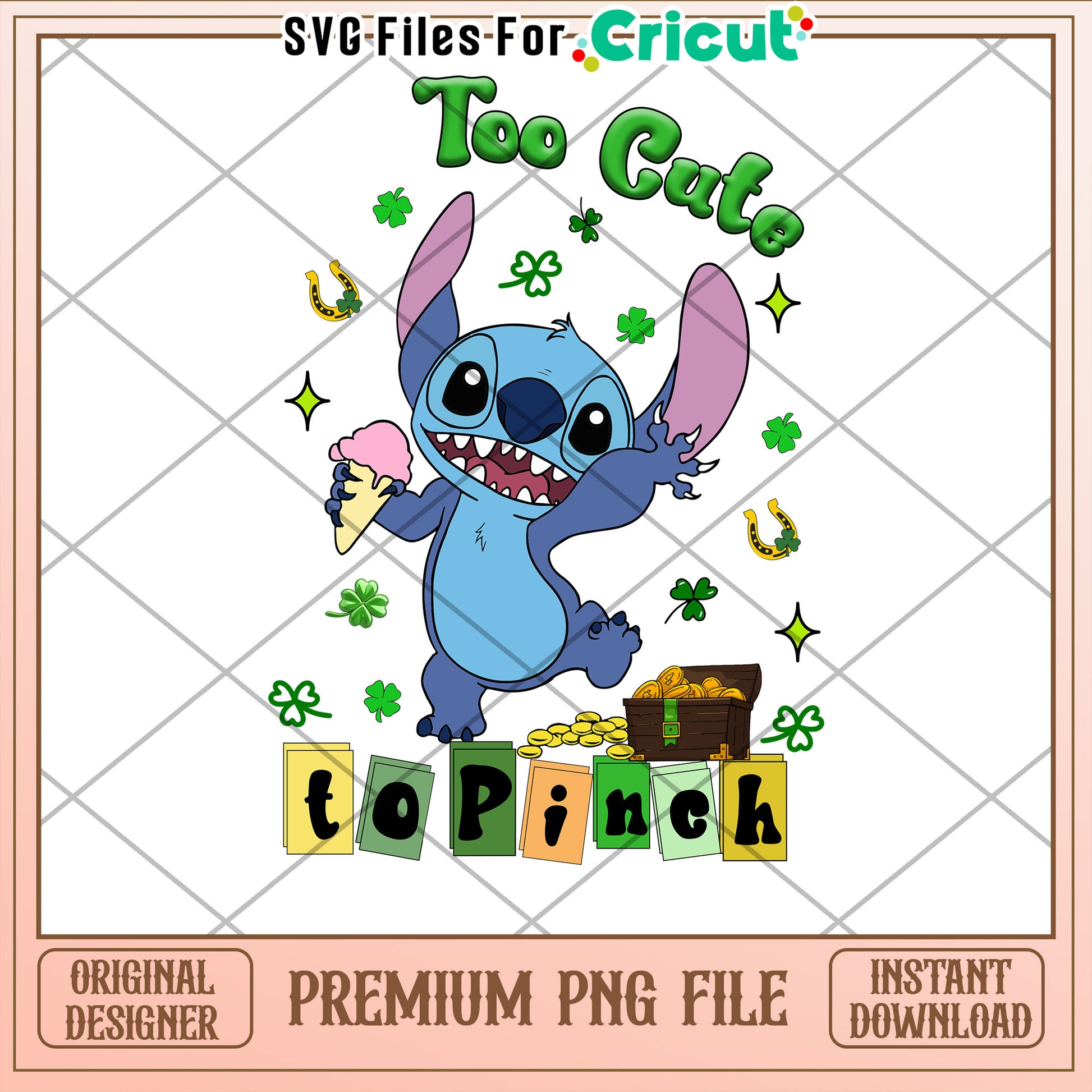 Cute Stitch PNG File for Cricut Crafts and Projects