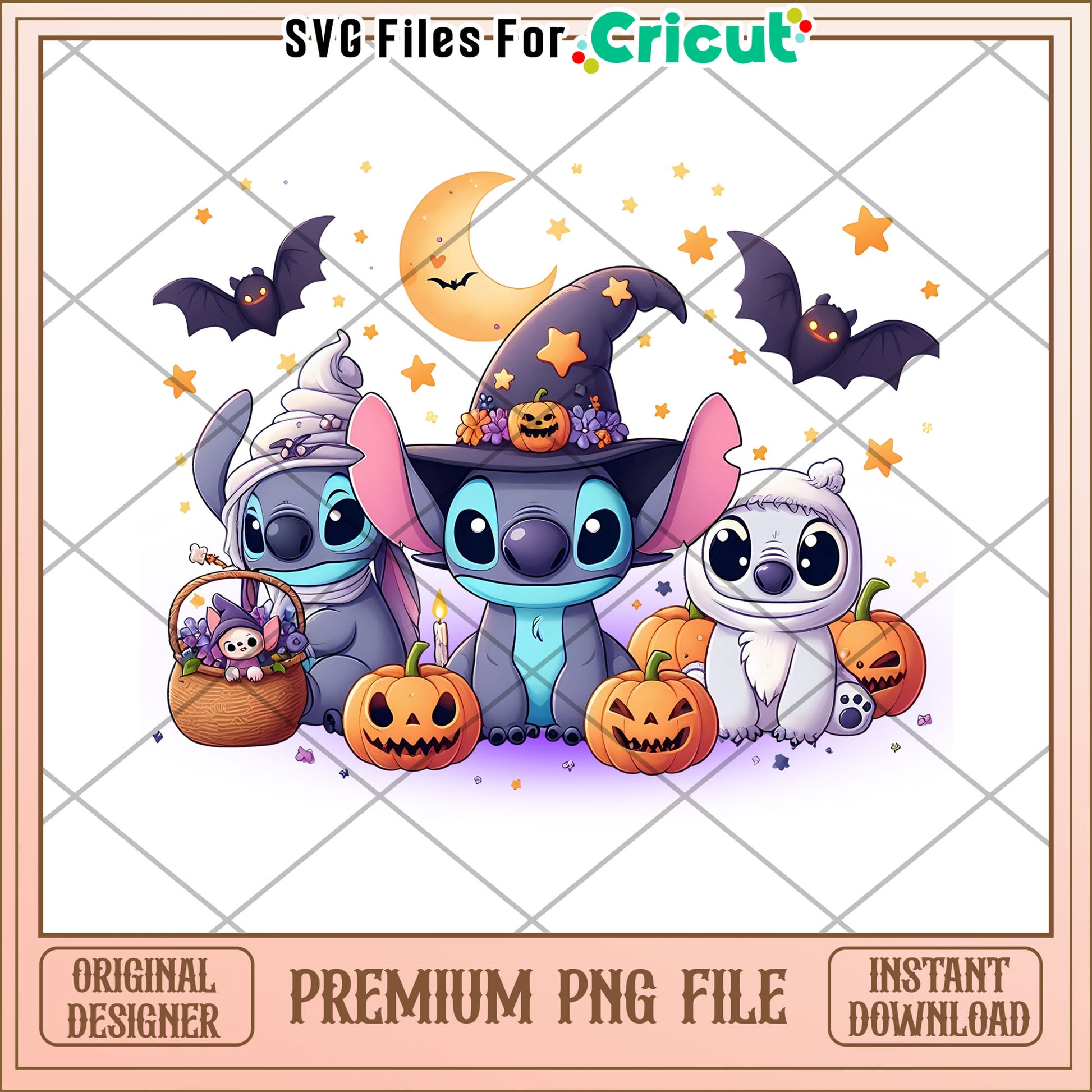 Cute and funny stitch png, halloween cookies​ png, lilo and stitch png