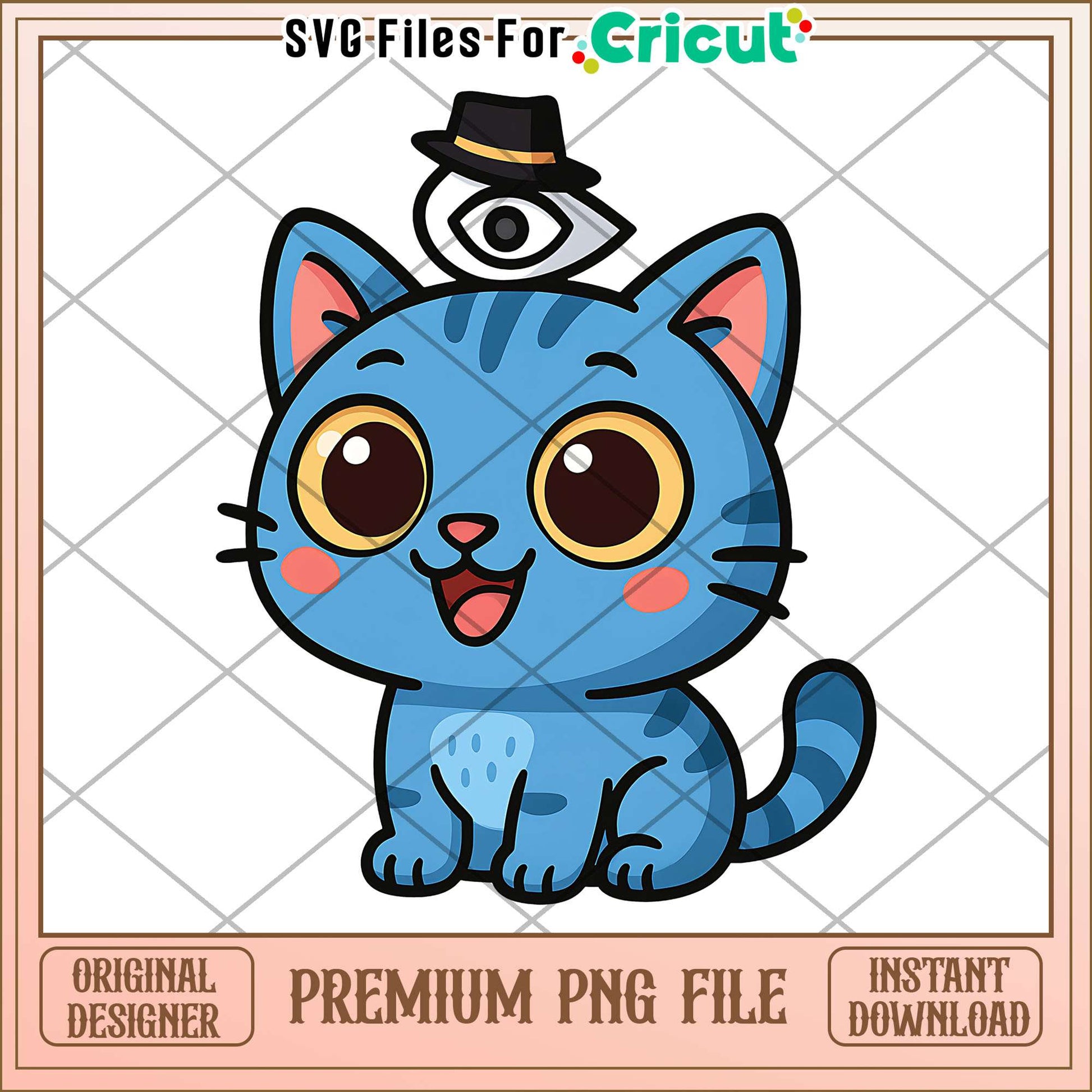 Cute blue tiger and birds png, kpop demon hunter png, demon idol png