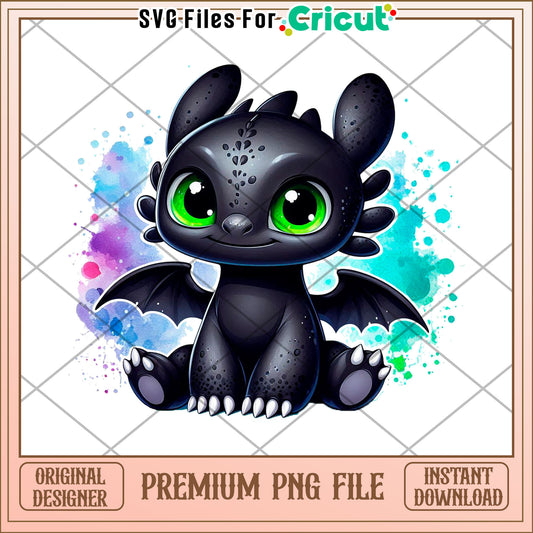 Cute chibi toothless png, hiccup and toothless​ png, how to train your dragon​ png