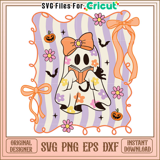 Cute ghoul halloween svg, halloween cartoons svg, halloween svg