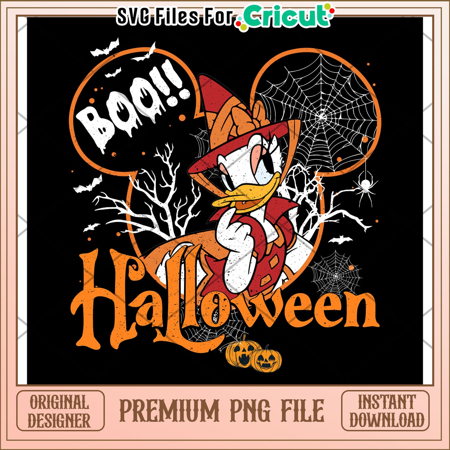 Cute girl daisy png, halloween decorations png, spooky fall png