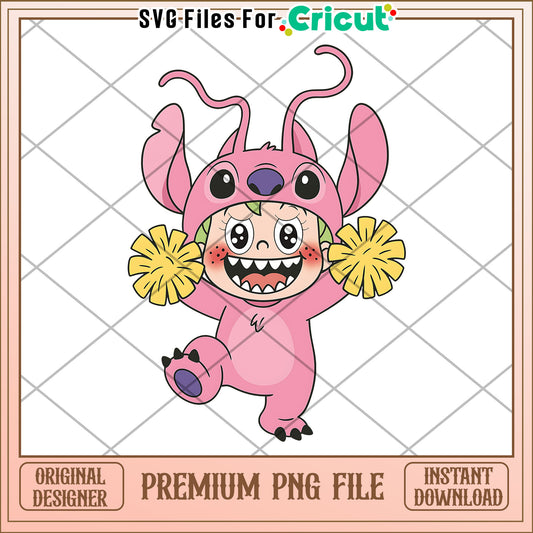 Cute labubu angel png, cute labubu png, labubu popmart png