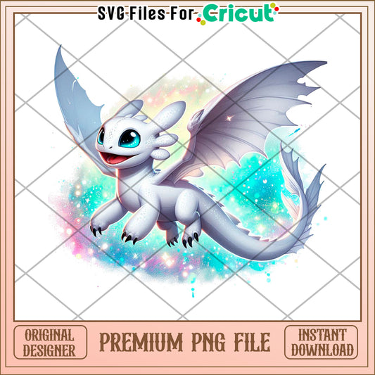 Cute light fury png, toothless png, how to train your dragon movie png