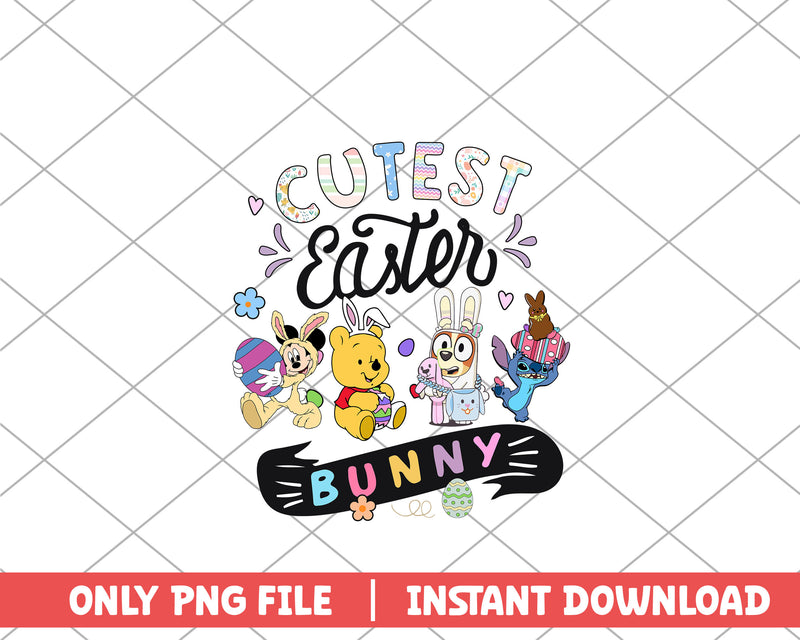 Cutest easter bunny easter png – svg files for cricut