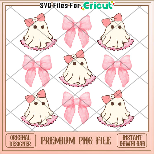 Cutie ghost png, halloween season png, cute halloween png