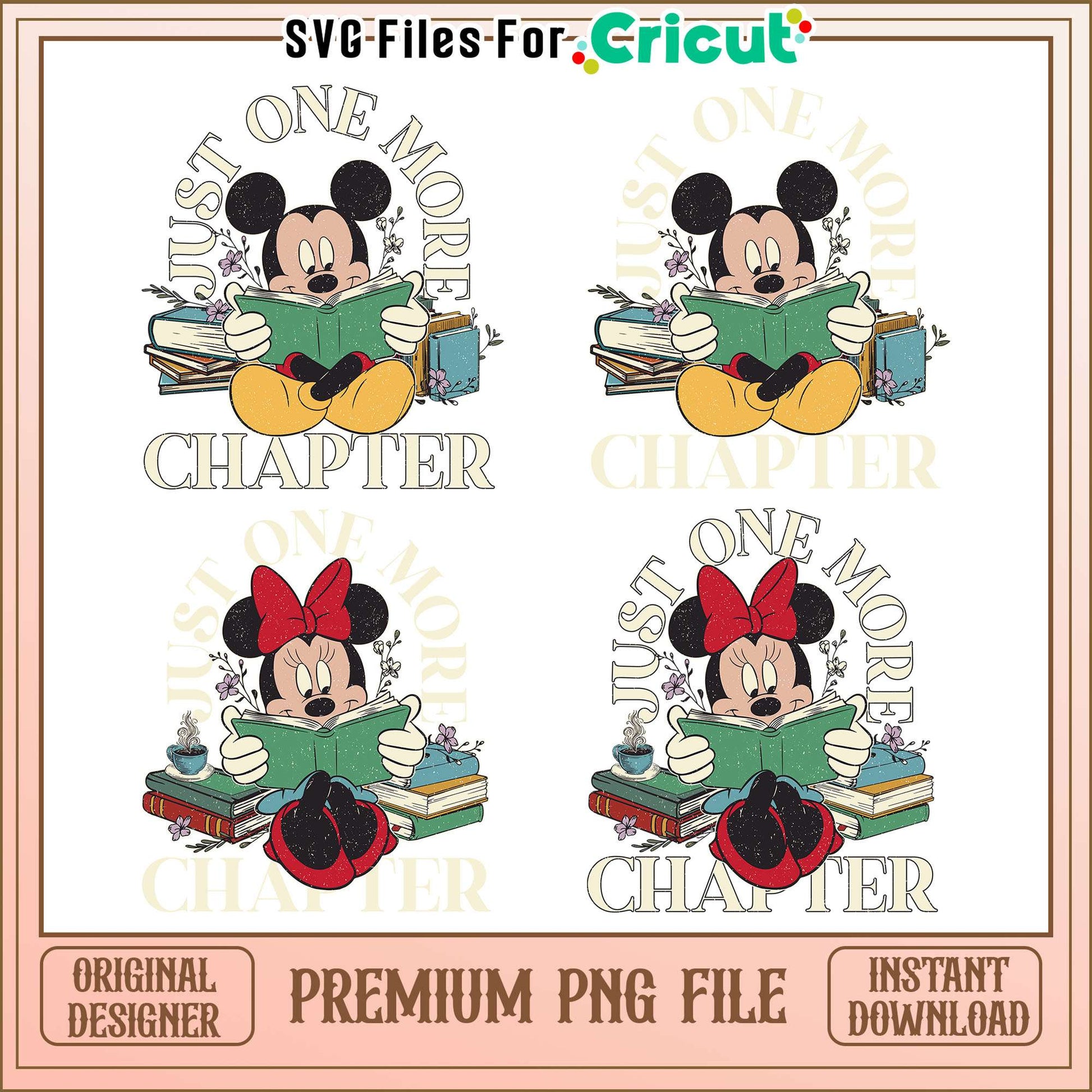 Mickey minnie just one more chapter bundle png, minnie and mickey​ png