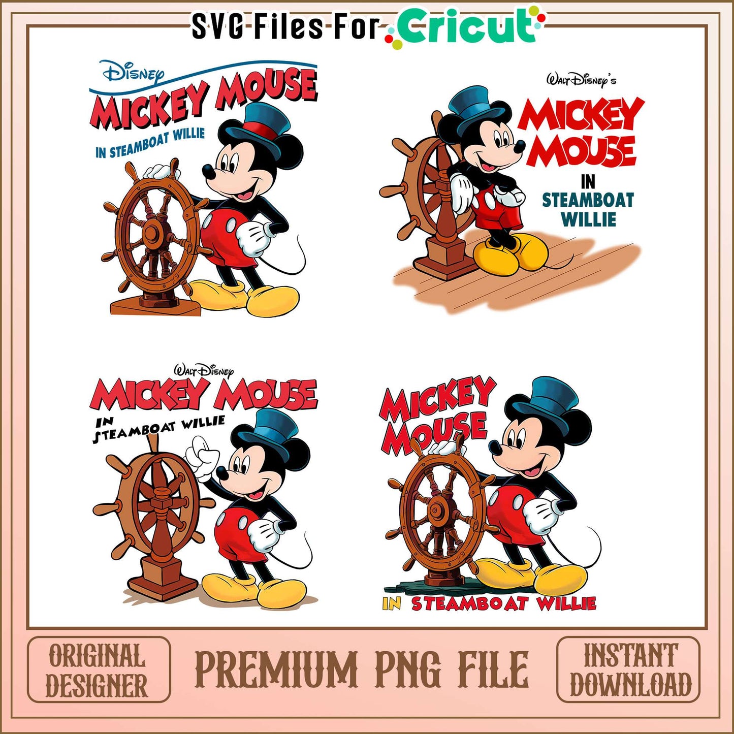 Mickey mouse steamboat willie bundle png, steamboat willie png