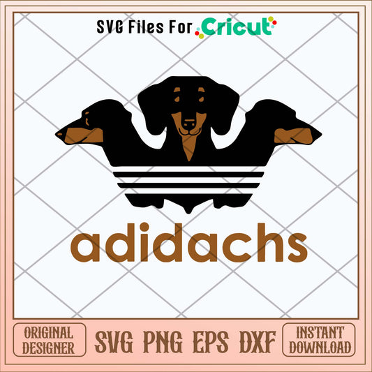 Dachshund Adidachs Svg-Svgfilesforcricut