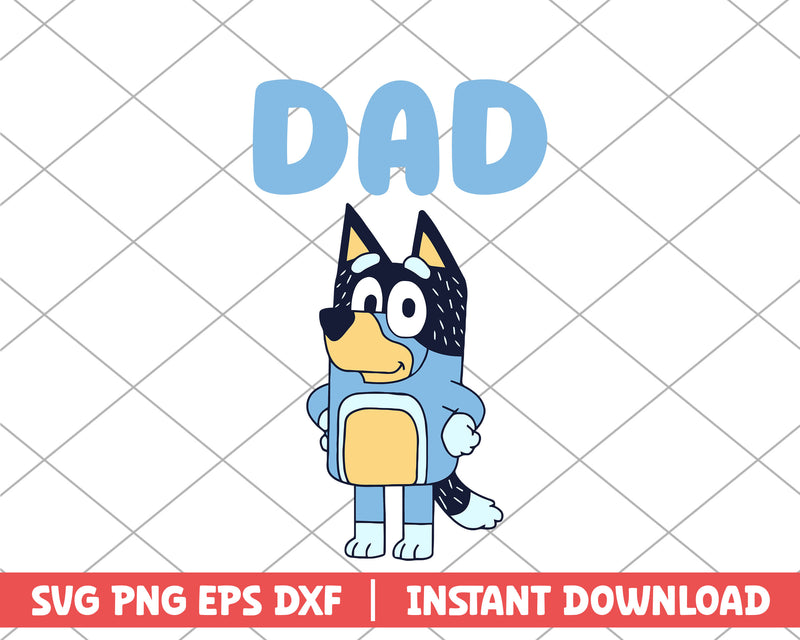 Dad character cartoon svg