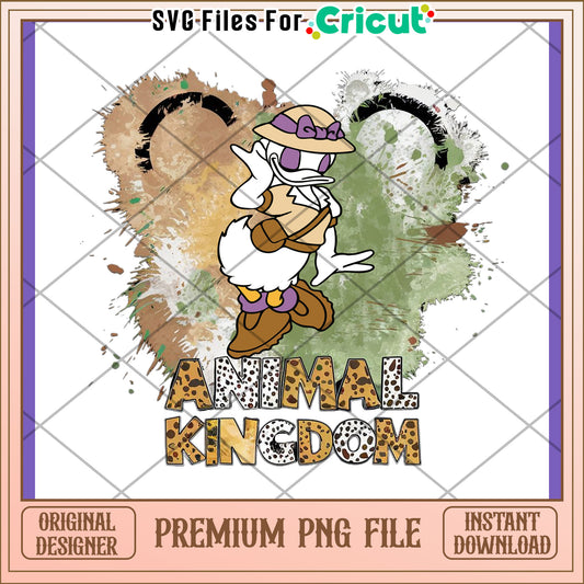 Daisy Duck Animal Kingdom PNG Design