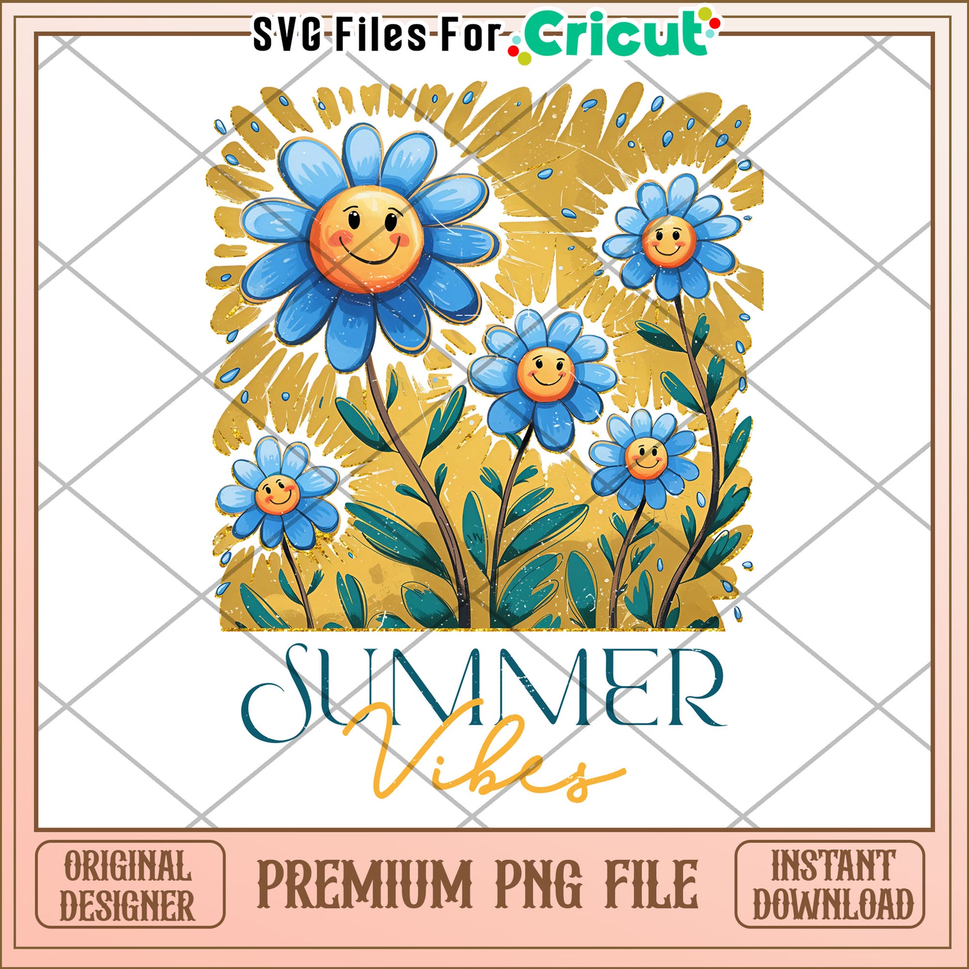 Daisy flowers summer png, cheerful floral design png, bright summer blooms png