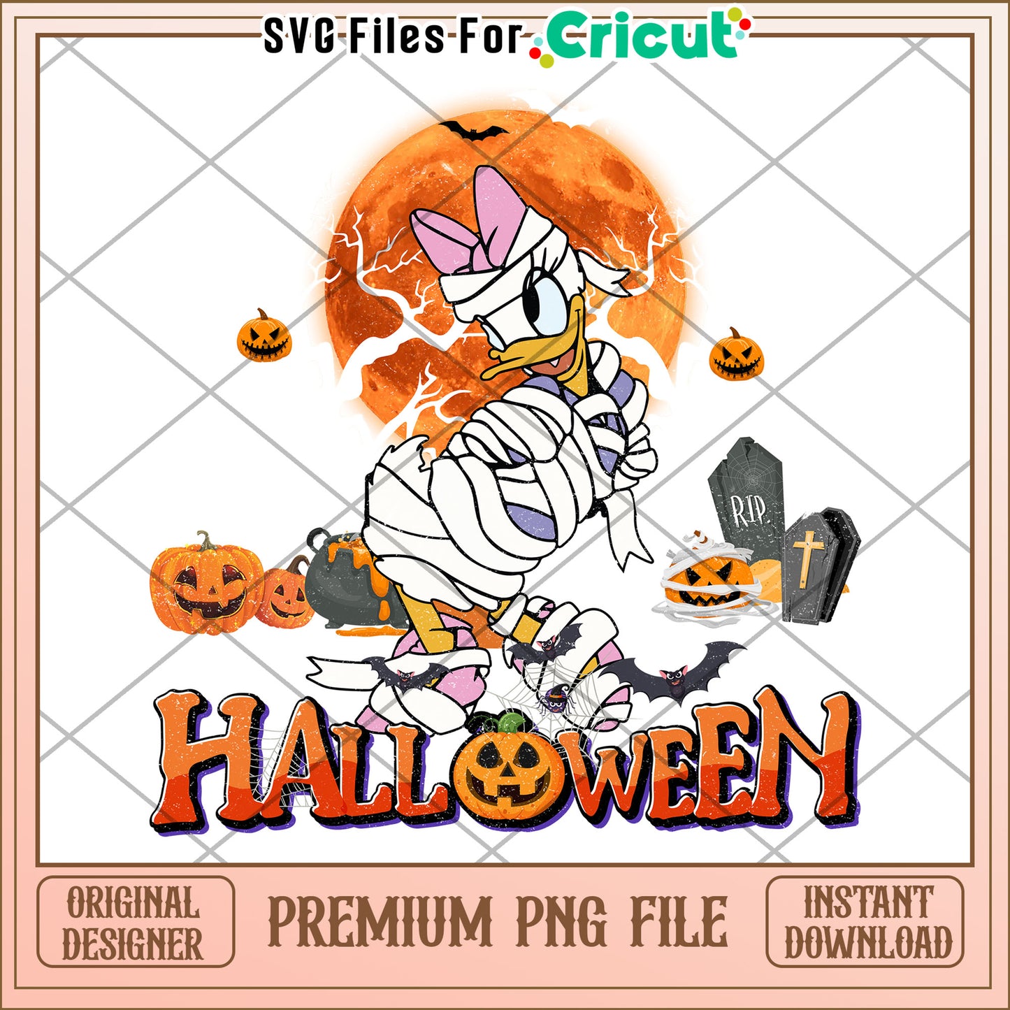Daisy mummy png, halloween ends​ png, halloween party png