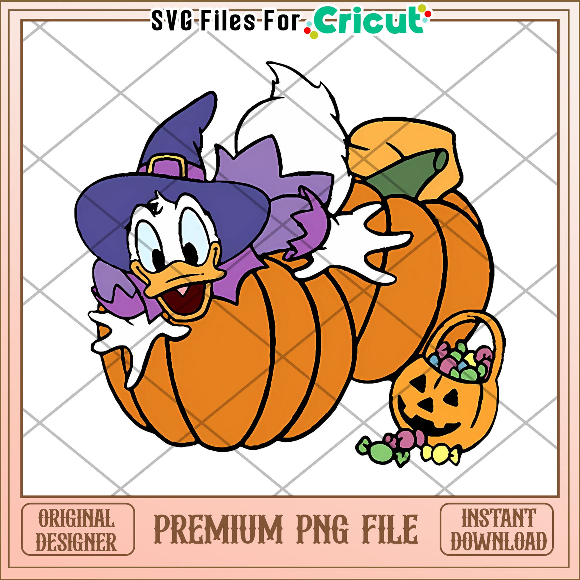 Daisy pumpkin png, halloween​ horror night png, scary characters png