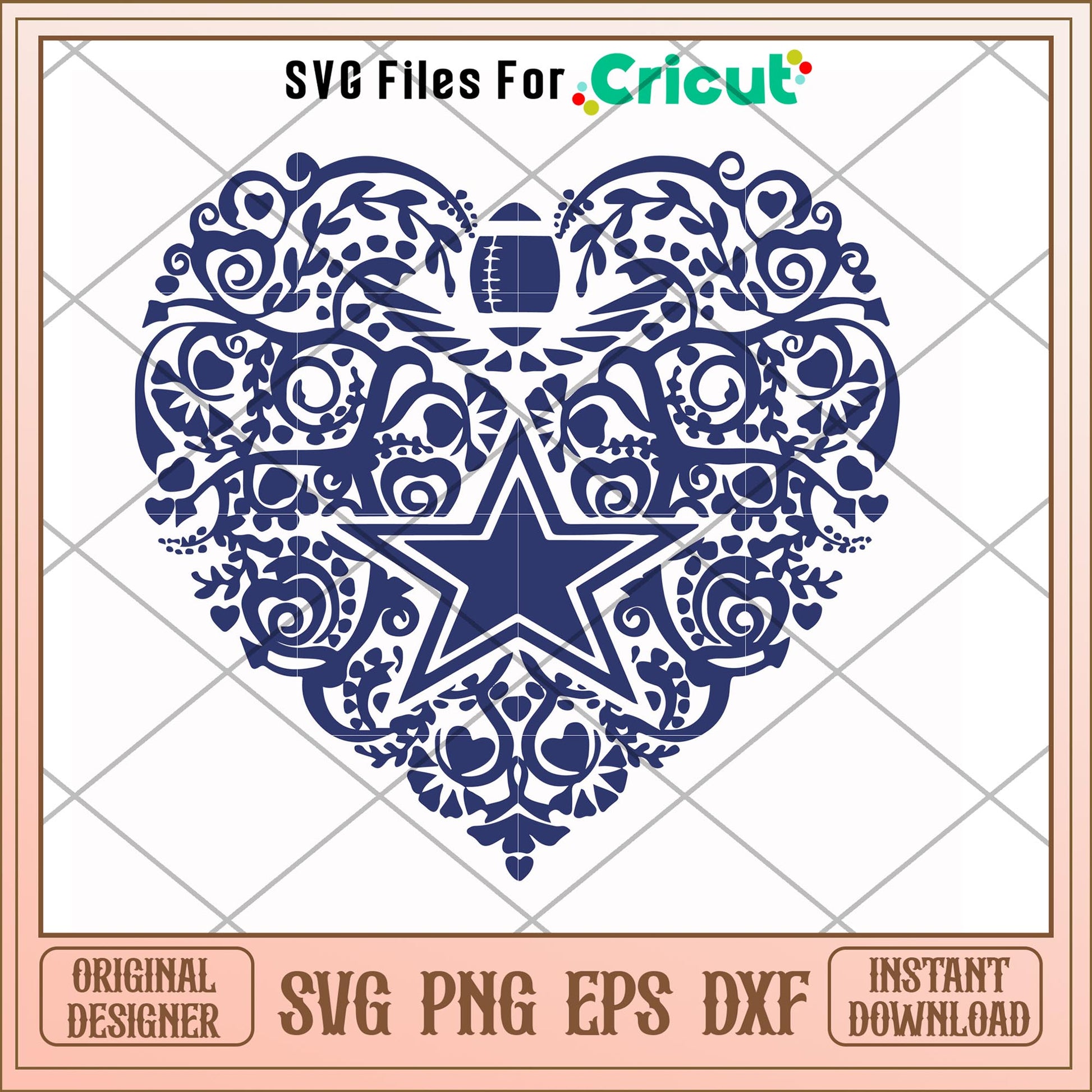 Dalals Cowboys logo vintage svg, Dalals Cowboys svg, new nfl svg