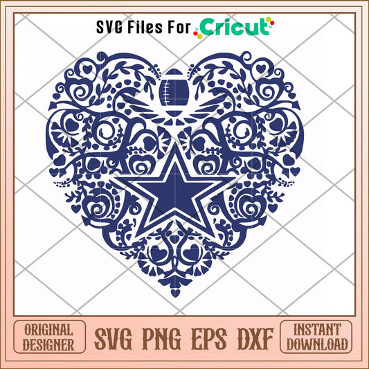 Dalals Cowboys logo vintage svg, Dalals Cowboys svg, new nfl svg