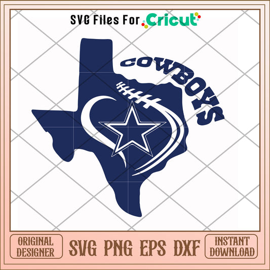Dalals Cowboys nation svg, Dalals Cowboys svg, new nfl svg