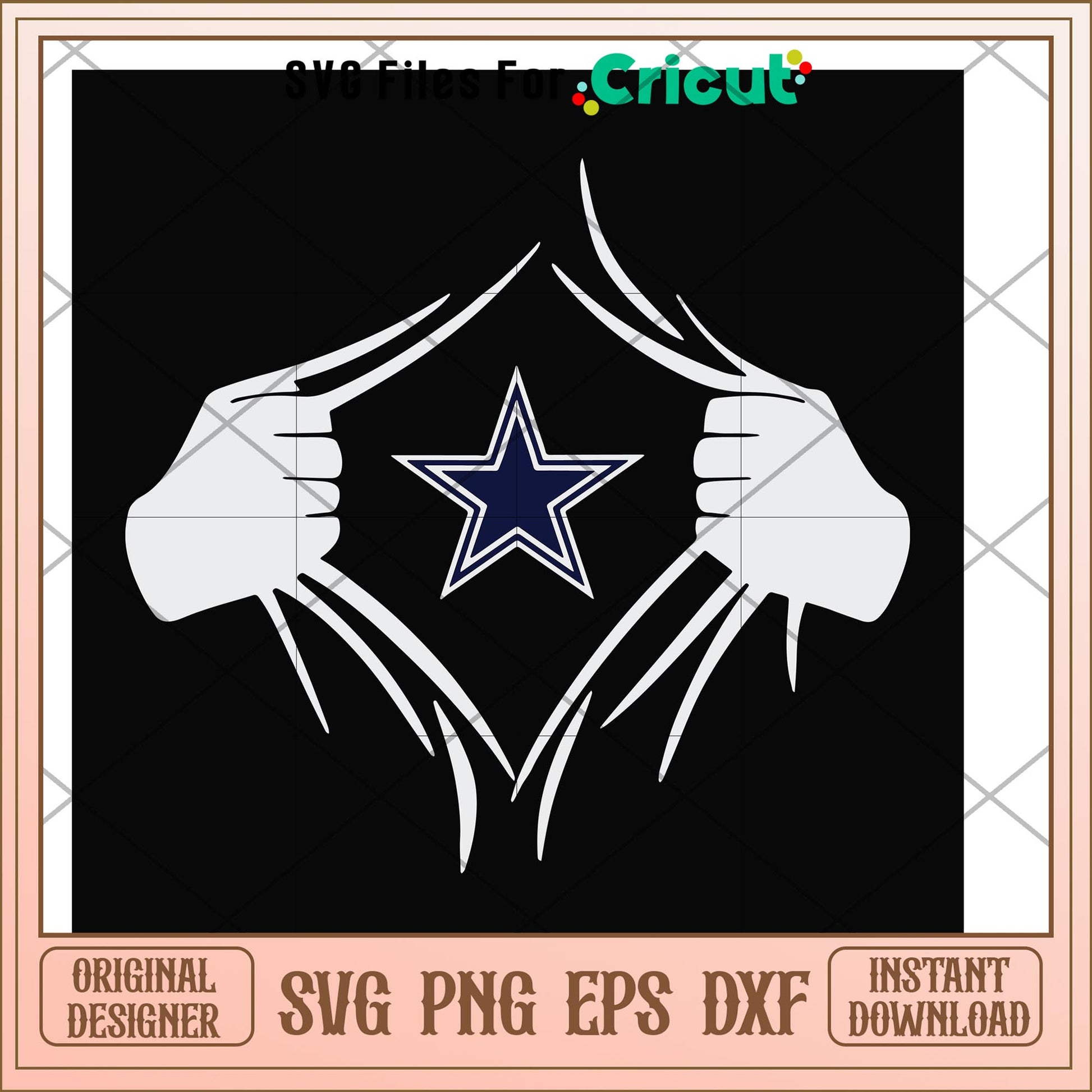 Dalals Cowboys superhero black svg, Dalals Cowboys svg, new nfl svg