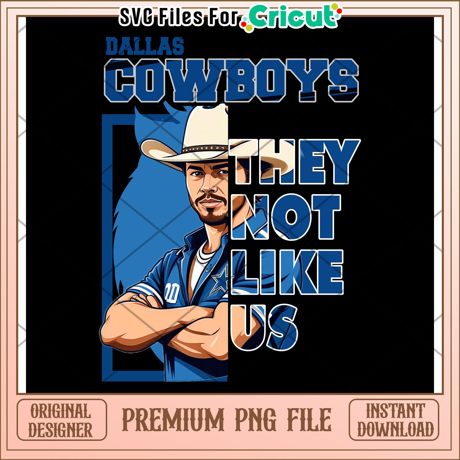 Dallas Cowboys Design for Cricut, Perfect for Fans and Crafters