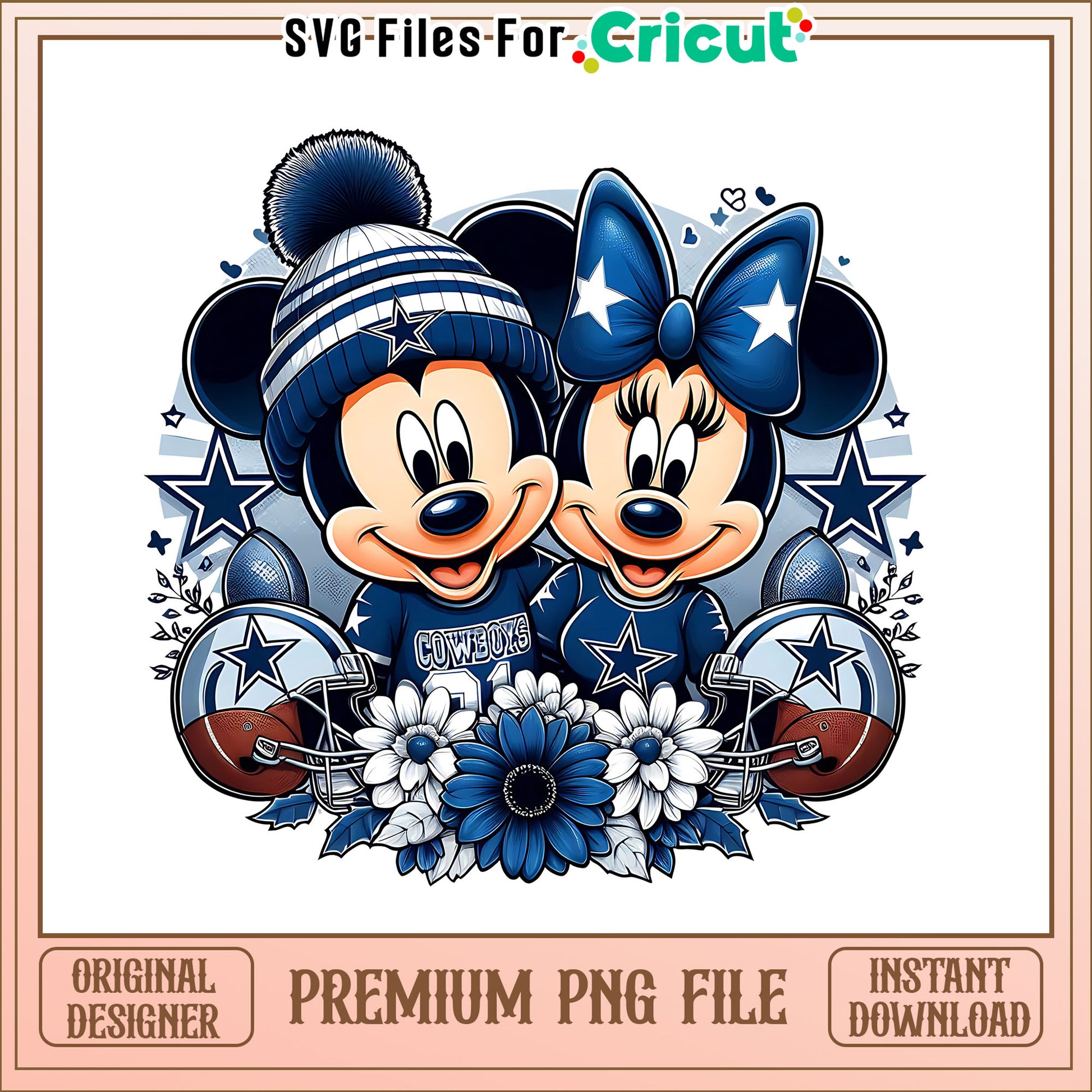Dallas Cowboys Mickey rugby ball png, Dallas Cowboys png, NFL png