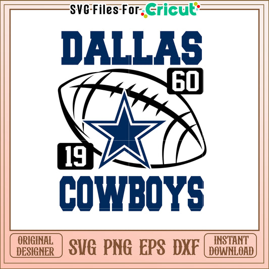 Dallas Cowboys SVG Logo Design