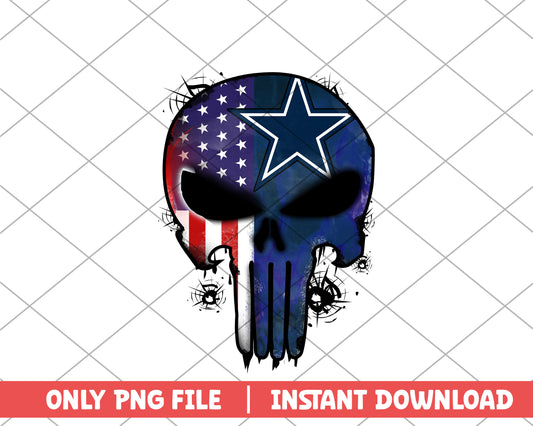 Dallas Cowboys punisher png, Dallas Cowboys png