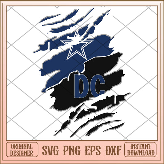 Dallas Cowboys Cleveland Browns svg, ncaa characters svg, digital download